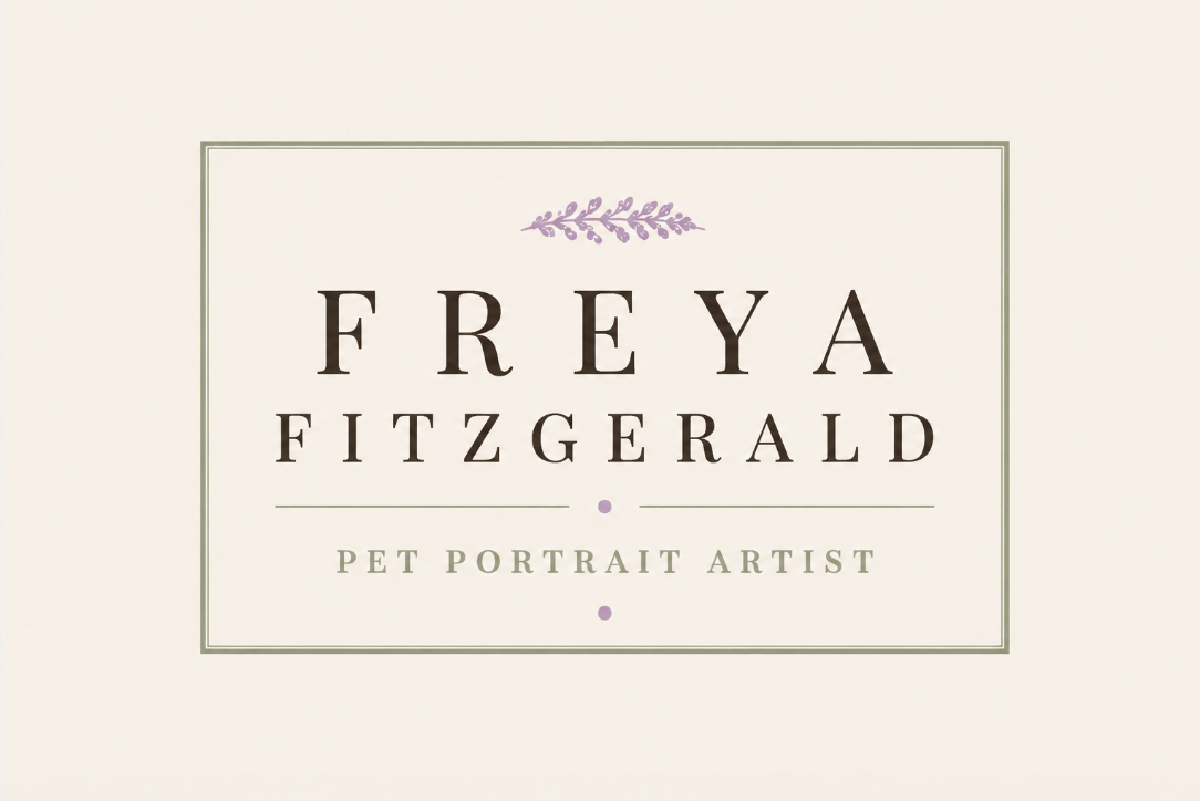 Freya Fitzgerald Pet Portrait Artist